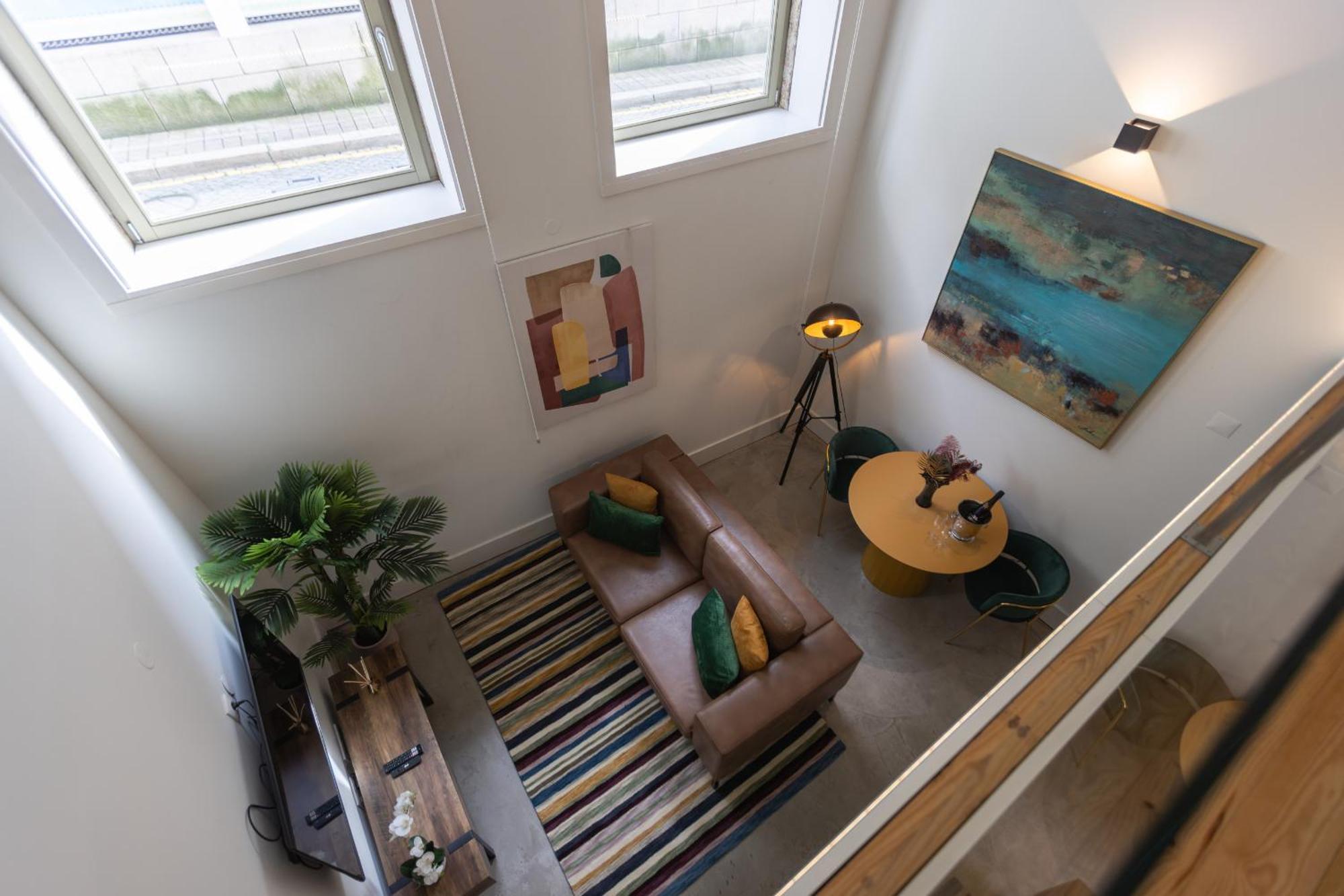 Industrial Cozy Loft Downtown Porto Leilighet Eksteriør bilde