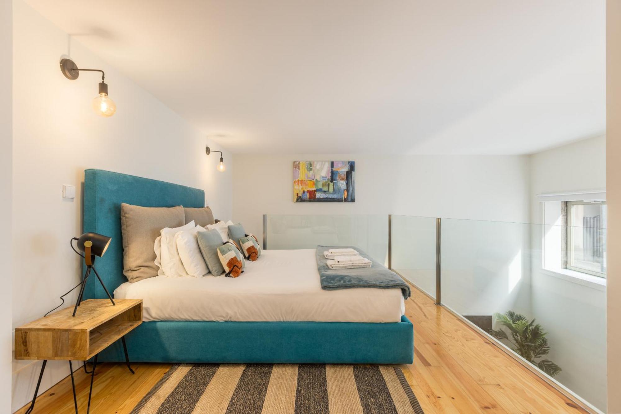Industrial Cozy Loft Downtown Porto Leilighet Eksteriør bilde