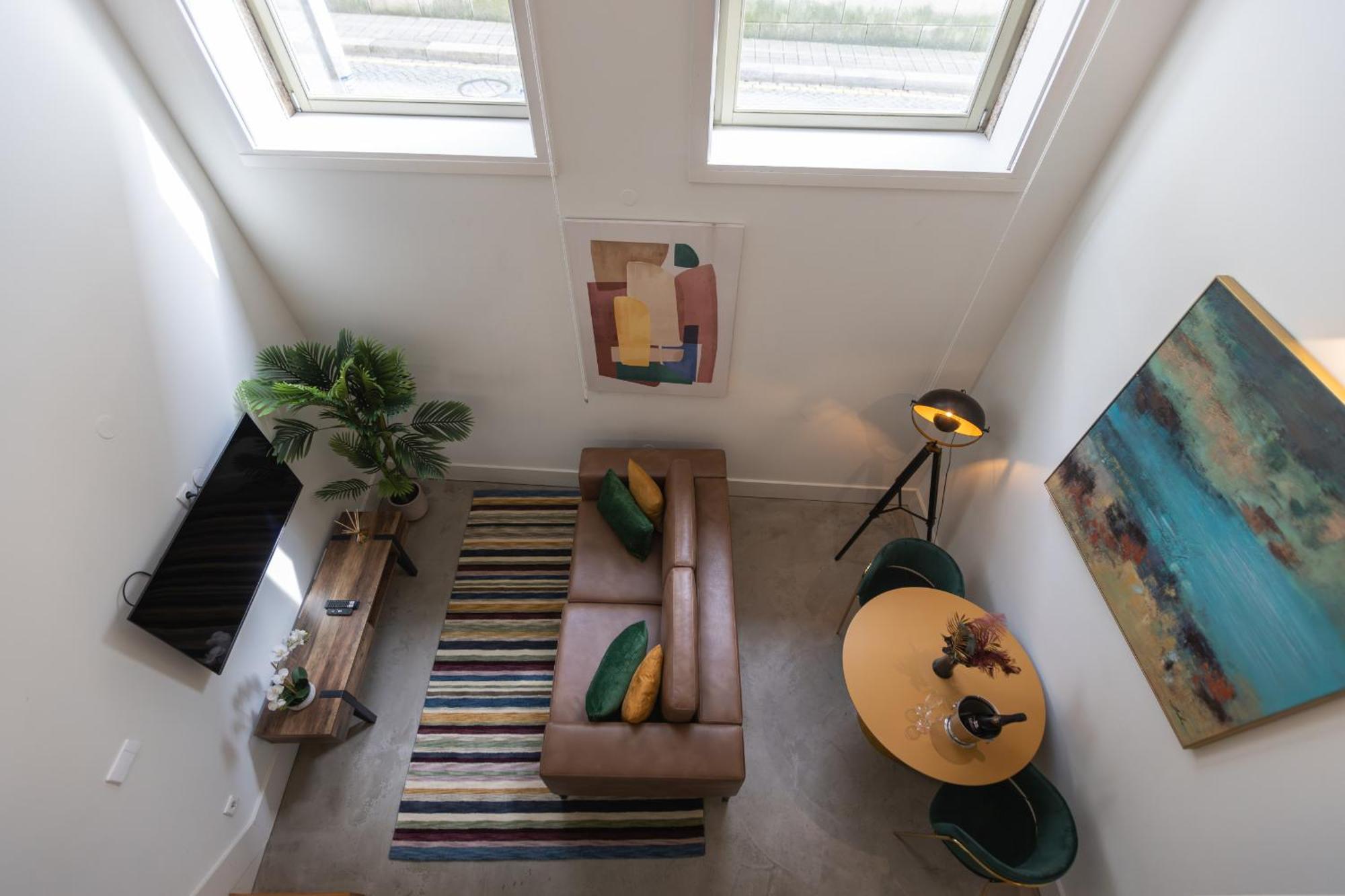 Industrial Cozy Loft Downtown Porto Leilighet Eksteriør bilde